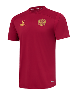 Футболка тренировочная PerFormDRY National 26 Training Poly Tee, темно-красный 