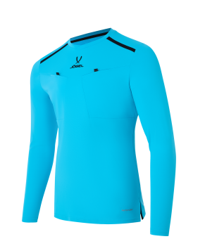 Футболка судейская с длинным рукавом DIVISION PerFormDRY Referee LS Tee