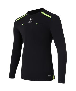 Футболка судейская с длинным рукавом DIVISION PerFormDRY Referee LS Tee