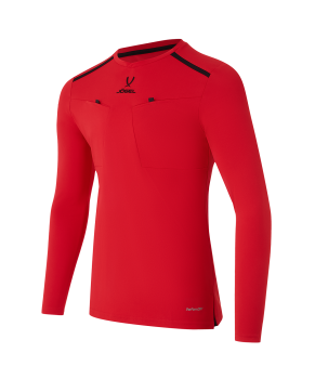 Футболка судейская с длинным рукавом DIVISION PerFormDRY Referee LS Tee